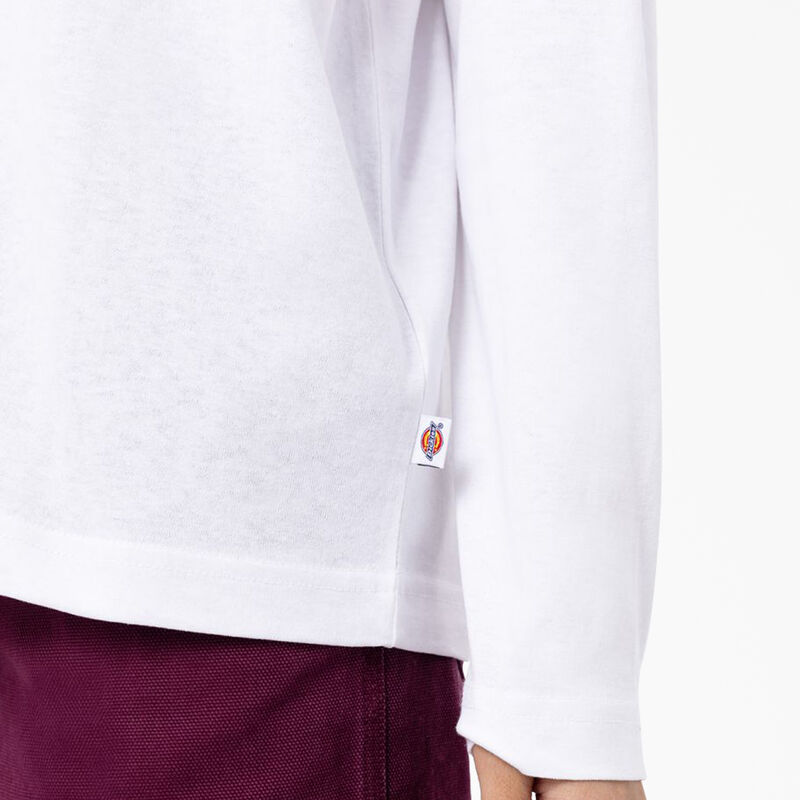 Dickies Summerdale Long Sleeve T-Shirt White ID-9bJhHJmT
