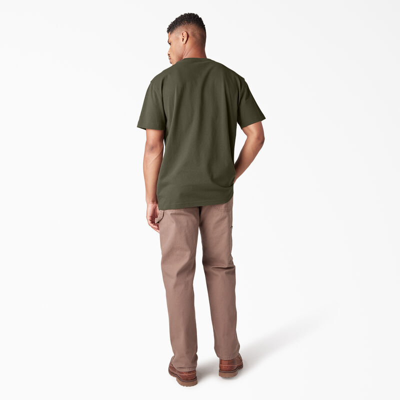 Dickies Short Sleeve Logo Graphic T-Shirt Moss Green ID-9d1bYWkp