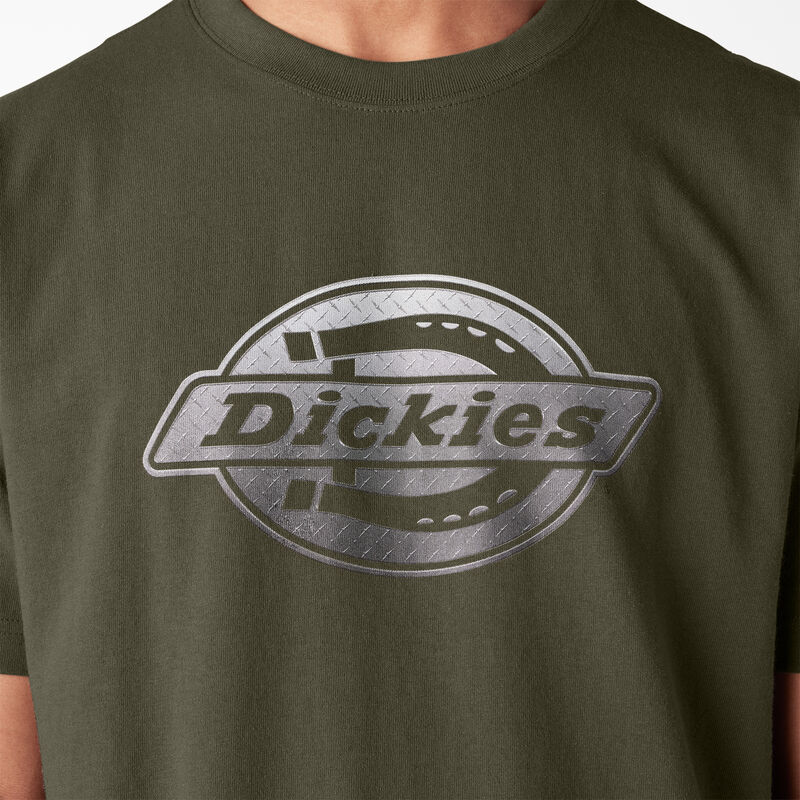 Dickies Short Sleeve Logo Graphic T-Shirt Moss Green ID-9d1bYWkp