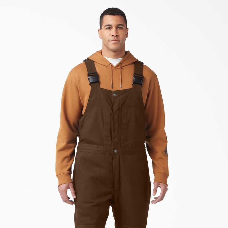 Dickies DuraTech Renegade FLEX Insulated Bib Overalls Timber Brown ID-9dUdONdj