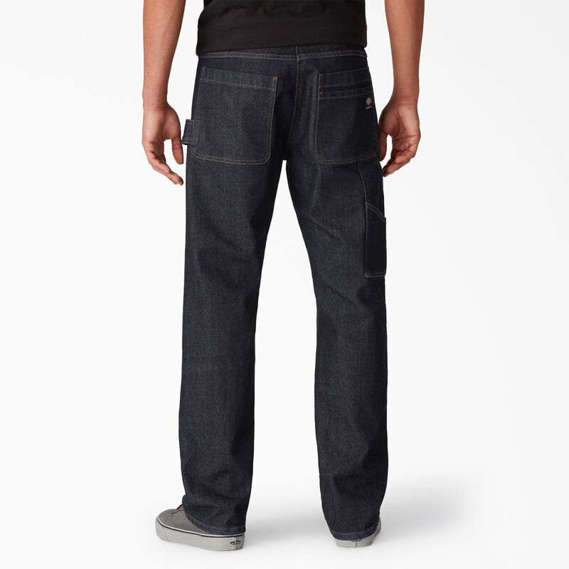 Dickies Skateboarding Regular Fit Utility Jeans Rinsed Indigo Blue ID-9kbAofye