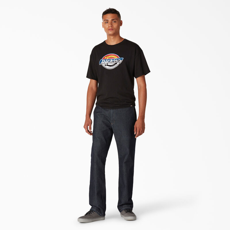 Dickies Skateboarding Regular Fit Utility Jeans Rinsed Indigo Blue ID-9kbAofye