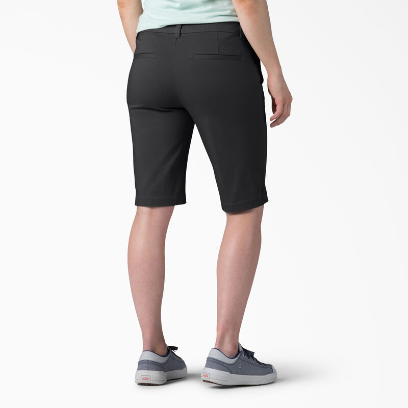 Dickies Perfect Shape Straight Fit Bermuda Shorts, 11