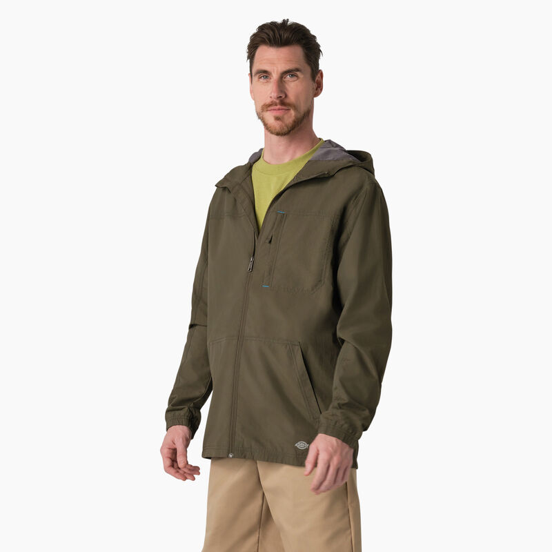 Dickies ProTect Cooling Hooded Ripstop Jacket Moss Green ID-9rpmXwiw