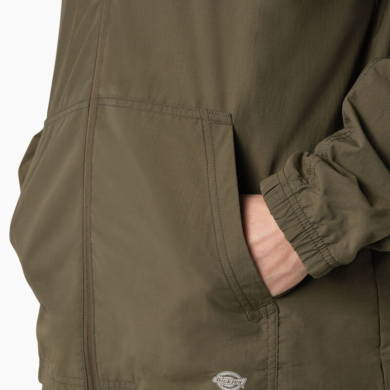 Dickies ProTect Cooling Hooded Ripstop Jacket Moss Green ID-9rpmXwiw