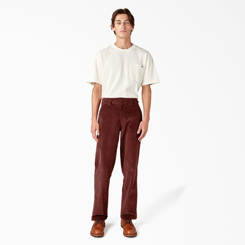Dickies Regular Fit Corduroy Pants Fired Brick ID-ALPgKUcO