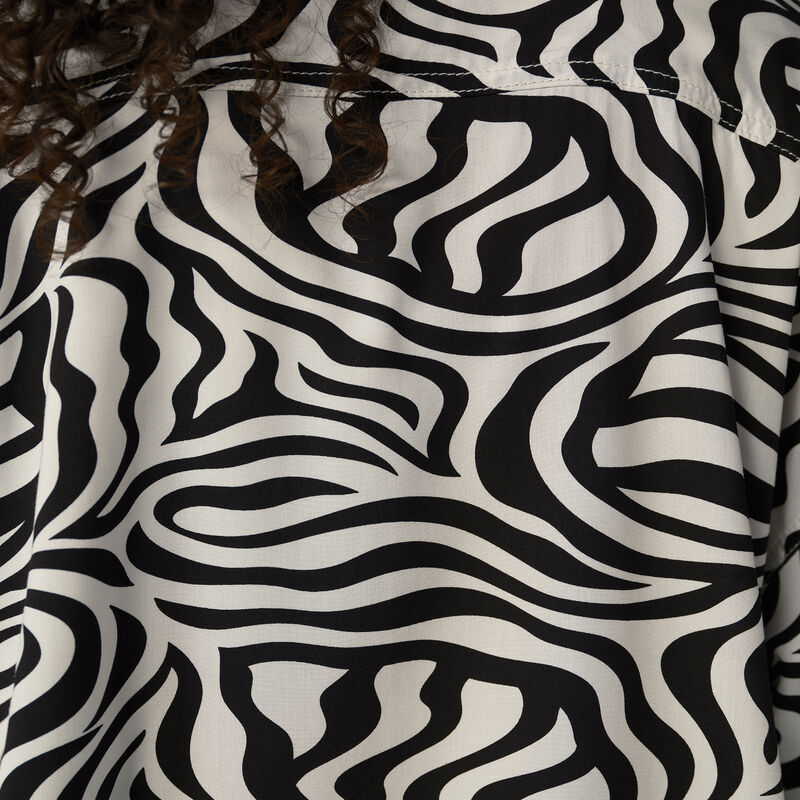 Dickies Zebra Print Work Shirt Black/White ID-ALpT7uAv