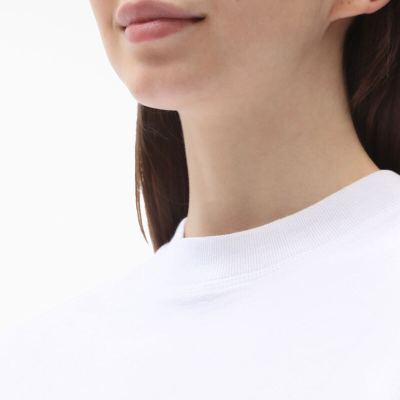 Dickies Loretto Cropped T-Shirt White ID-AYQntype