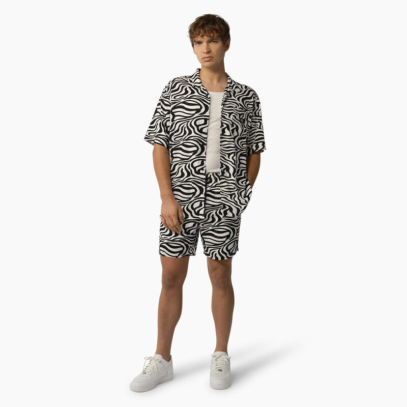 Dickies Zebra Print Modern Fit Drawstring Shorts, 6