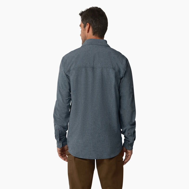 Dickies Cooling Long Sleeve Work Shirt Airforce Blue ID-Afv1Ix8X
