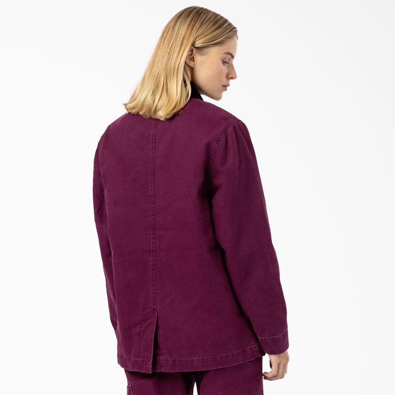 Dickies Duck Canvas Chore Coat Grape Wine ID-Ahxz2Yot