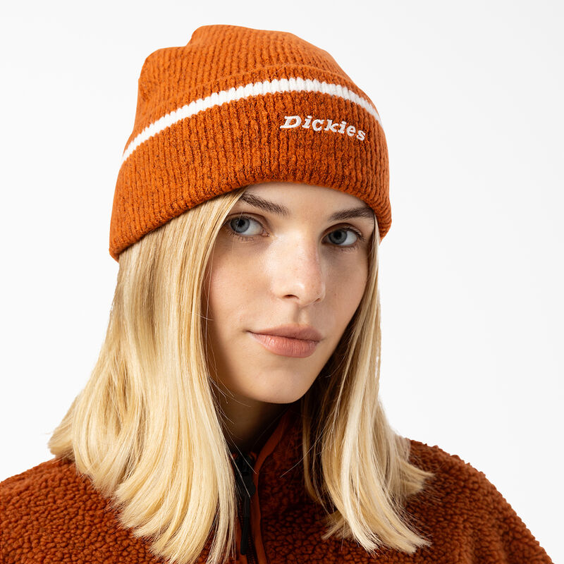 Dickies Chalkville Beanie Gingerbread Brown ID-AiPRtuzX