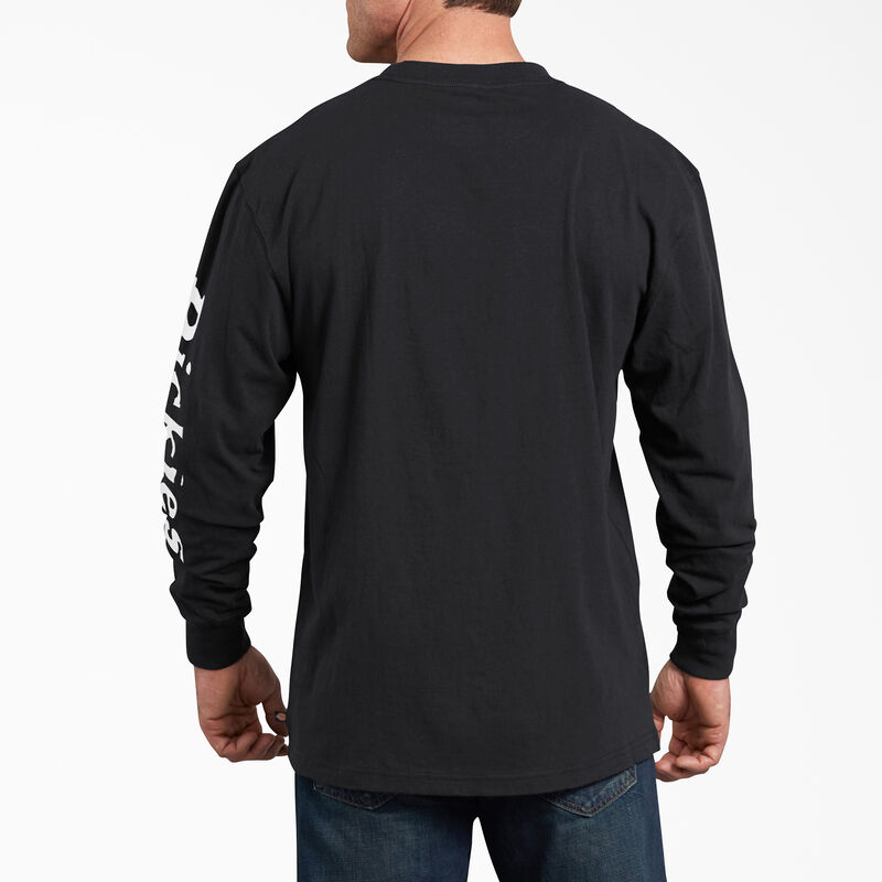Dickies Long-Sleeve Graphic T-Shirt Black ID-AifHQXYG