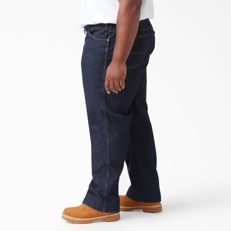 Dickies Regular Fit Jeans Rinsed Indigo Blue ID-AlD9exSS