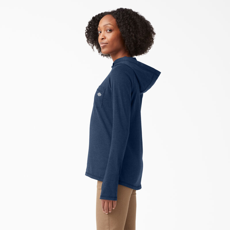 Dickies Cooling Performance Sun Shirt Dark Navy Heather ID-AwSP0EQL