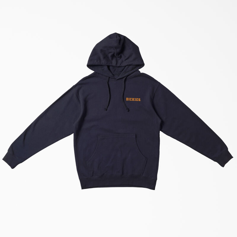Dickies Fort Worth Graphic Hoodie Navy Blue ID-AxDJWYsC
