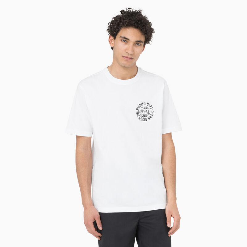 Dickies Bayside Gardens Short Sleeve T-Shirt White ID-B0I0e3BJ