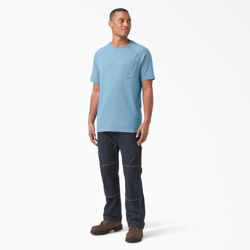 Dickies Cooling Short Sleeve Pocket T-Shirt Dusty Blue ID-B6jQMfL9