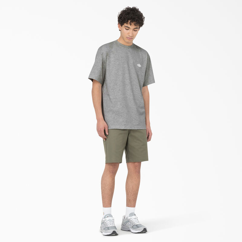 Dickies Summerdale Short Sleeve T-Shirt Heather Gray ID-BI1URhKm