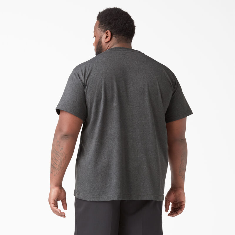 Dickies Heavyweight Heathered Short Sleeve Pocket T-Shirt Charcoal Gray Heather ID-BWrIOWxK
