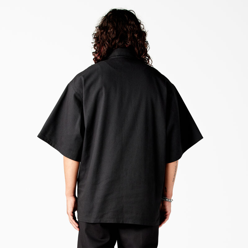 Dickies X Willy Chavarria Short Sleeve Work Shirt Black ID-BqwCQYl5