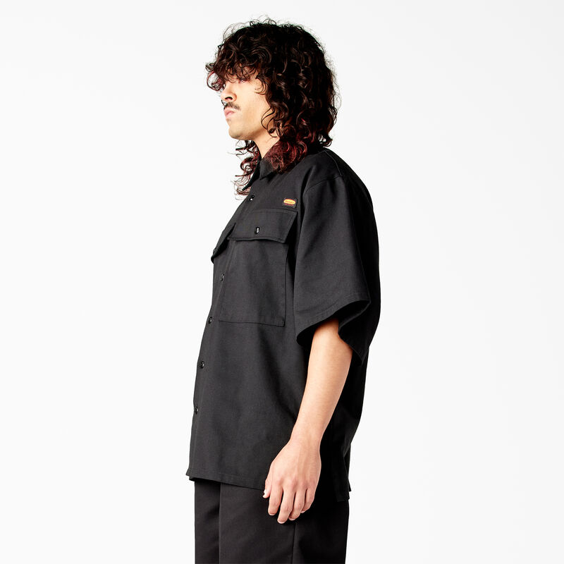 Dickies X Willy Chavarria Short Sleeve Work Shirt Black ID-BqwCQYl5