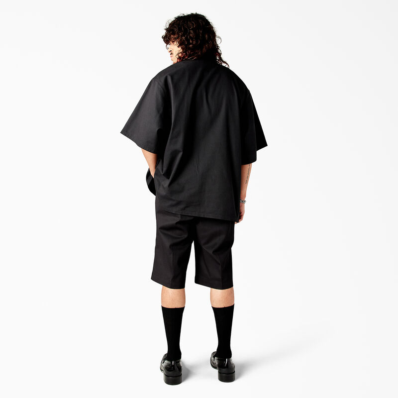 Dickies X Willy Chavarria Short Sleeve Work Shirt Black ID-BqwCQYl5