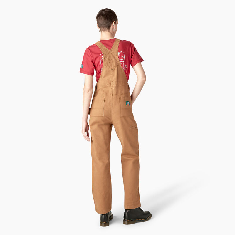 Dickies x Jameson Utility Double Knee Overalls Rinsed Brown Duck ID-Bt3eN3zo