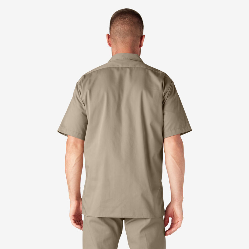 Dickies Short Sleeve Work Shirt Desert Sand ID-BuxjlxWx