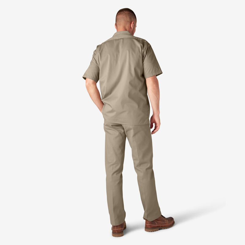 Dickies Short Sleeve Work Shirt Desert Sand ID-BuxjlxWx