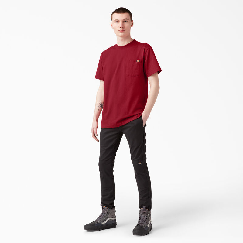 Dickies Heavyweight Short Sleeve Pocket T-Shirt English Red ID-BzEvtZ9z