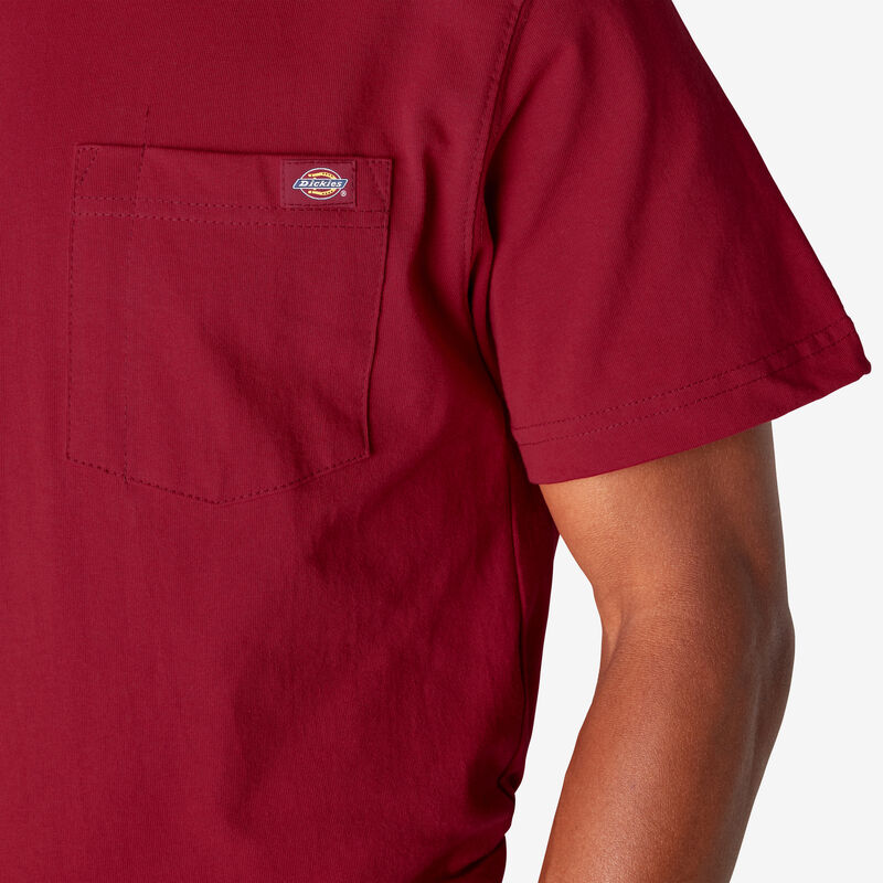 Dickies Heavyweight Short Sleeve Pocket T-Shirt English Red ID-BzEvtZ9z