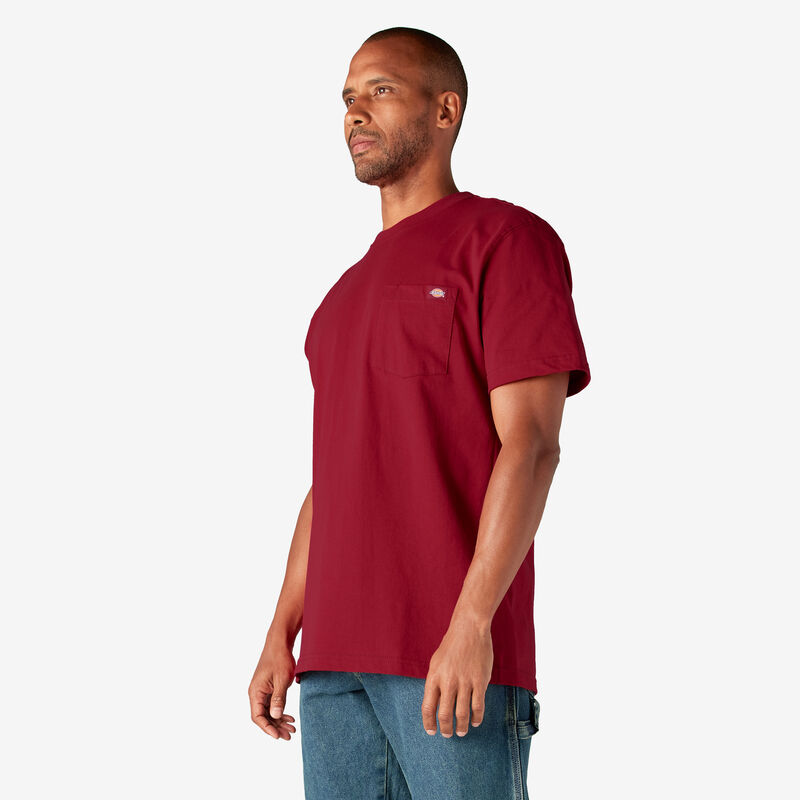 Dickies Heavyweight Short Sleeve Pocket T-Shirt English Red ID-BzEvtZ9z