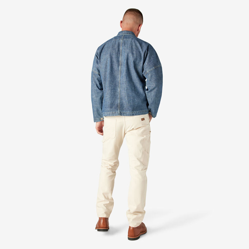 Dickies 1922 Drop Shoulder Shirt Jacket Stonewashed Indigo Blue ID-C1UNMkI7
