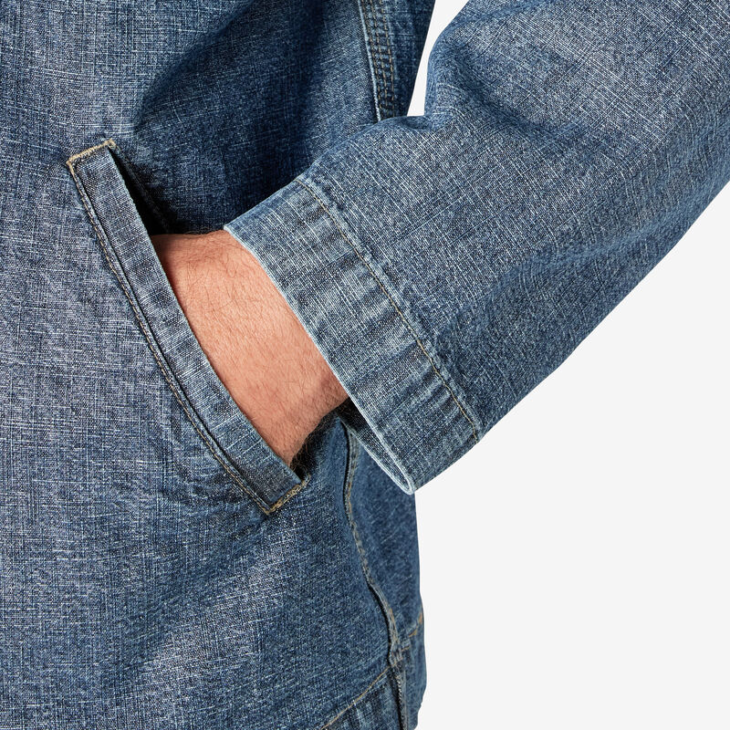 Dickies 1922 Drop Shoulder Shirt Jacket Stonewashed Indigo Blue ID-C1UNMkI7