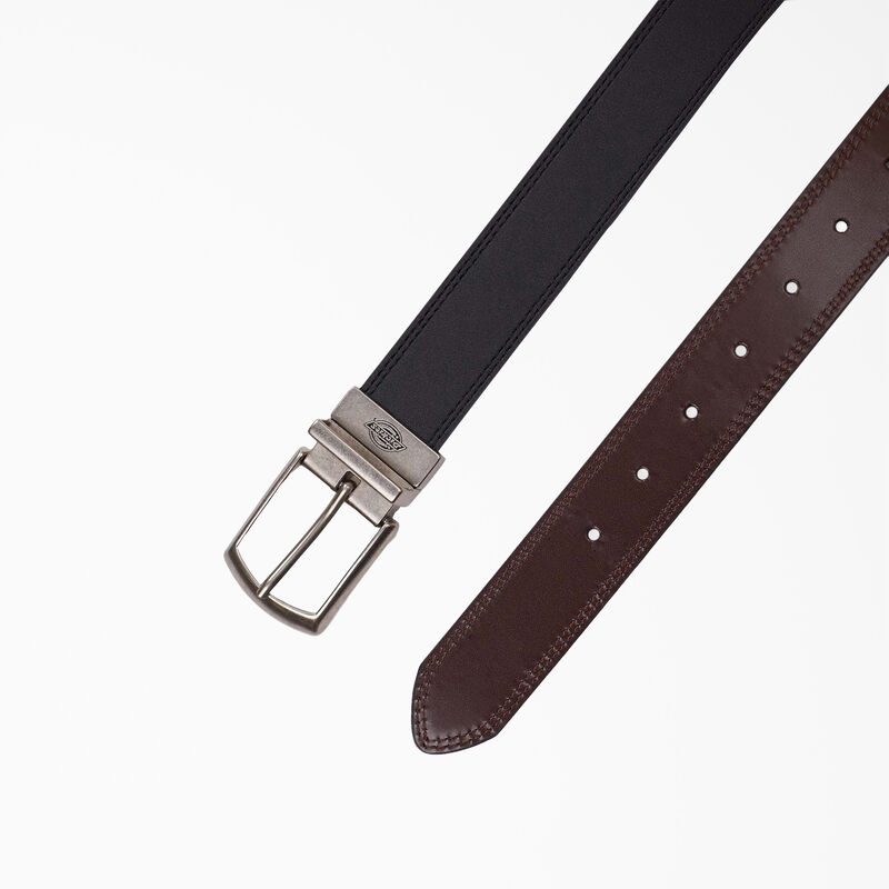 Dickies Leather Reversible Belt Black ID-CL2TrGnd