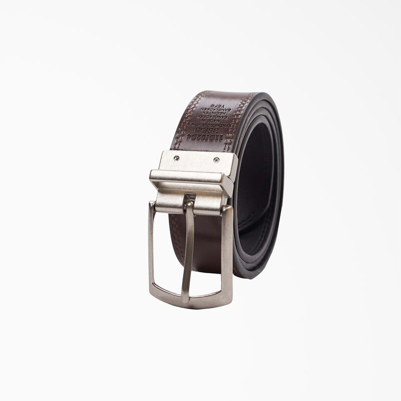 Dickies Leather Reversible Belt Black ID-CL2TrGnd