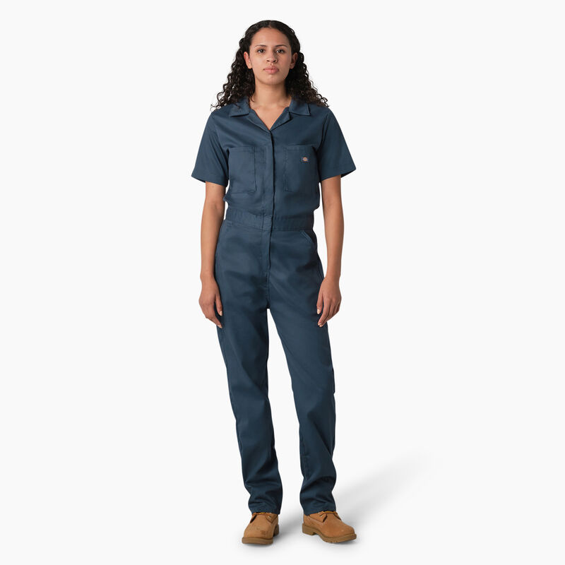Dickies FLEX Cooling Short Sleeve Coveralls Airforce Blue ID-CLY5dNxH