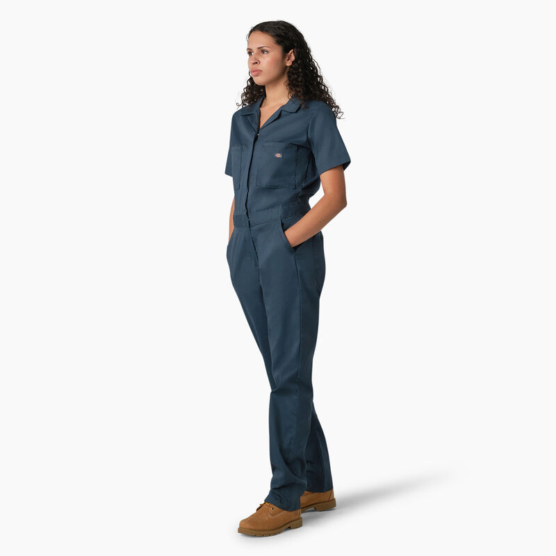 Dickies FLEX Cooling Short Sleeve Coveralls Airforce Blue ID-CLY5dNxH
