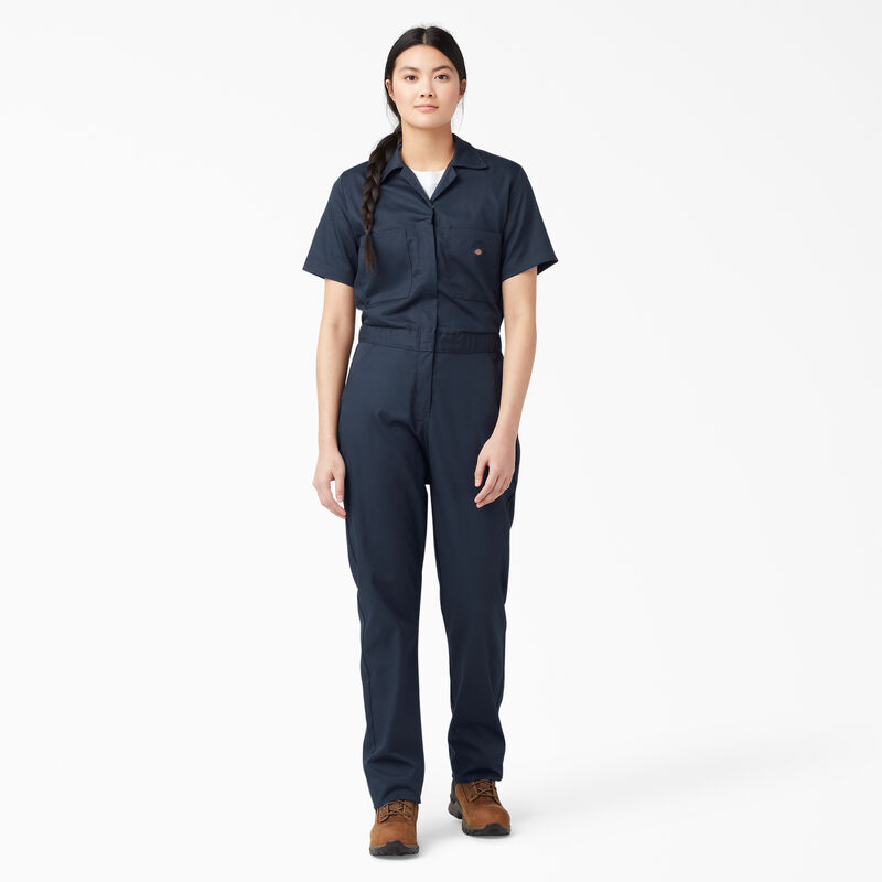 Dickies FLEX Cooling Short Sleeve Coveralls Dark Navy ID-CLncbj80