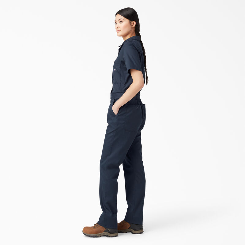 Dickies FLEX Cooling Short Sleeve Coveralls Dark Navy ID-CLncbj80