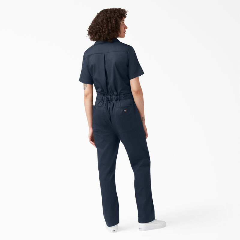 Dickies FLEX Cooling Short Sleeve Coveralls Dark Navy ID-CLncbj80