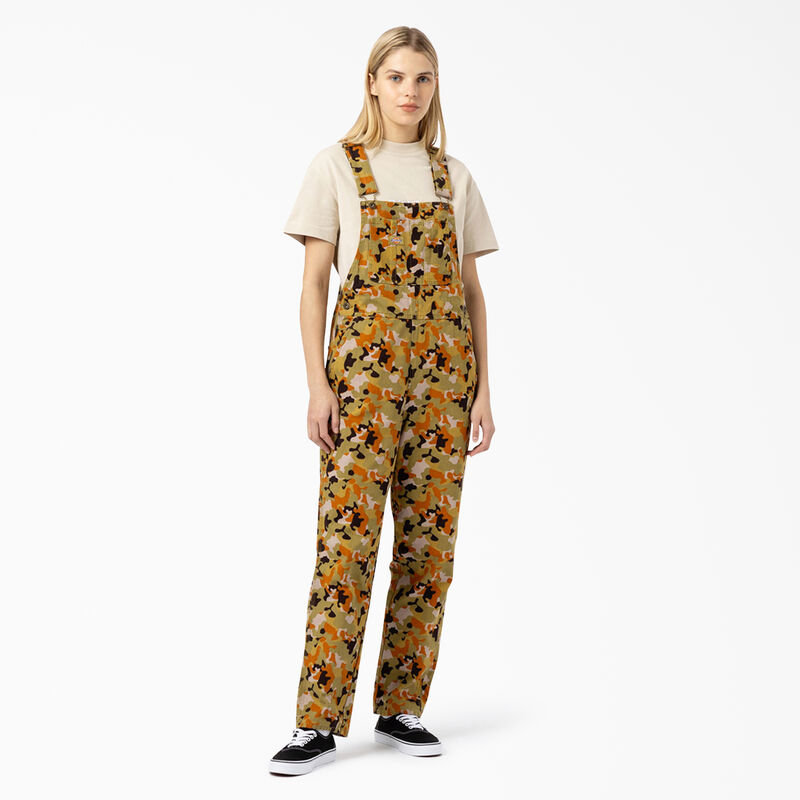 Dickies Artondale Duck Bib Overalls Camo ID-CQbqc2J6