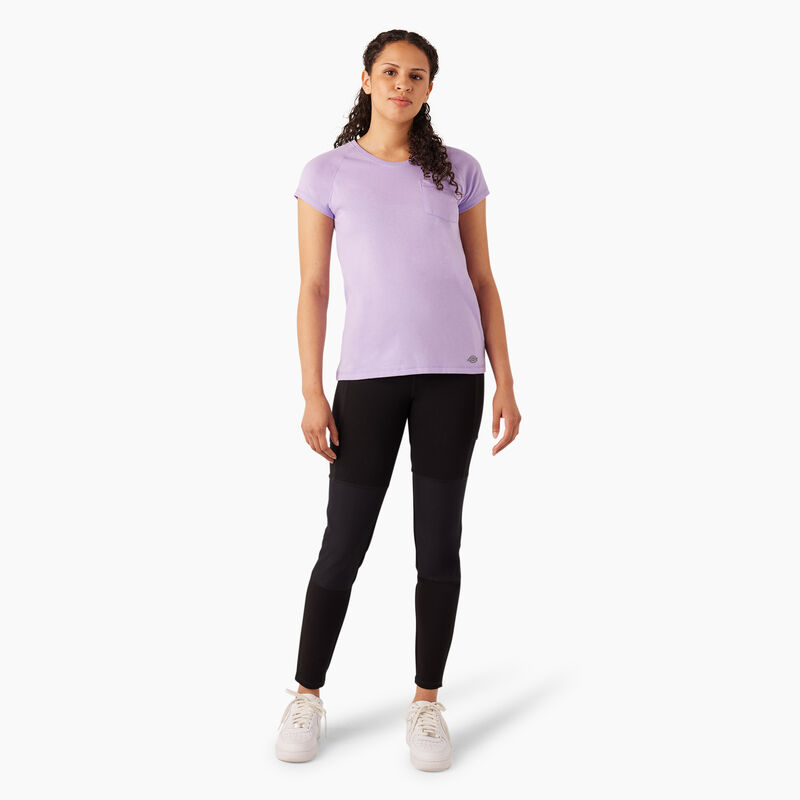 Dickies Cooling Short Sleeve Pocket T-Shirt Purple Rose ID-CTflcYD9
