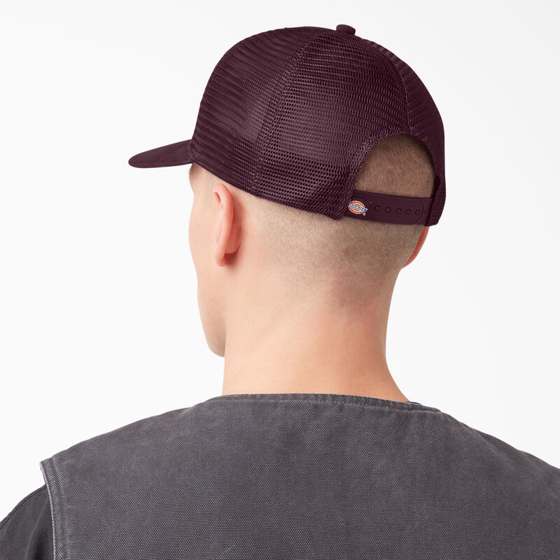 Dickies Patch Logo Trucker Cap Maroon ID-CXJmQErb