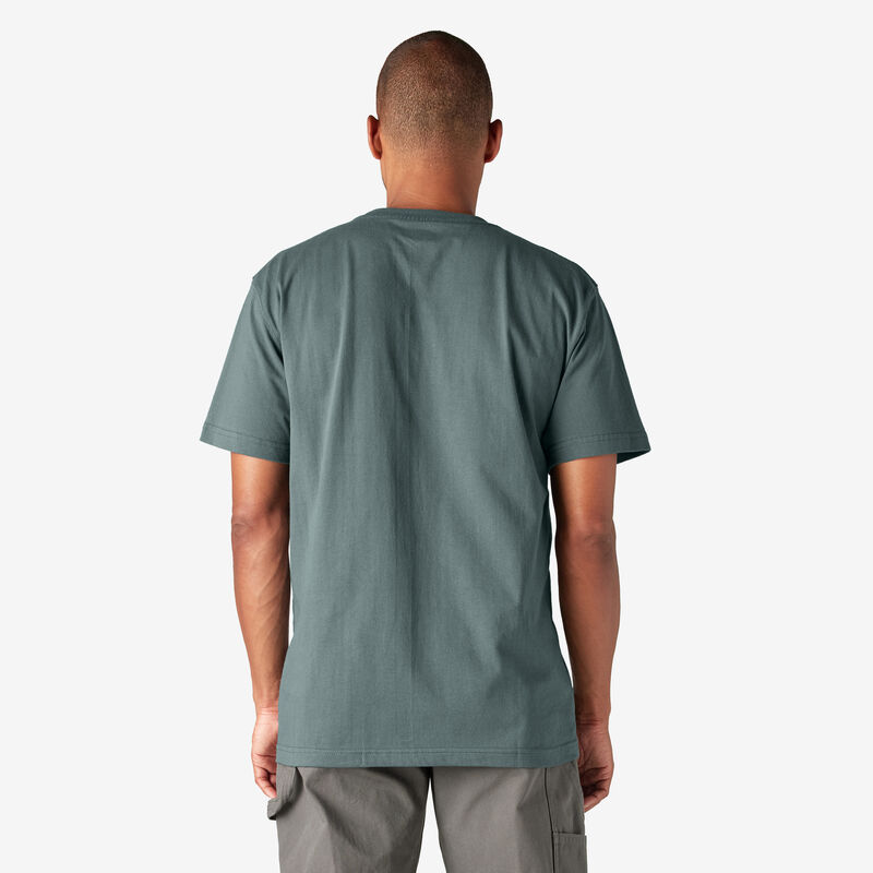 Dickies Heavyweight Short Sleeve Pocket T-Shirt Lincoln Green ID-CZMErvHG