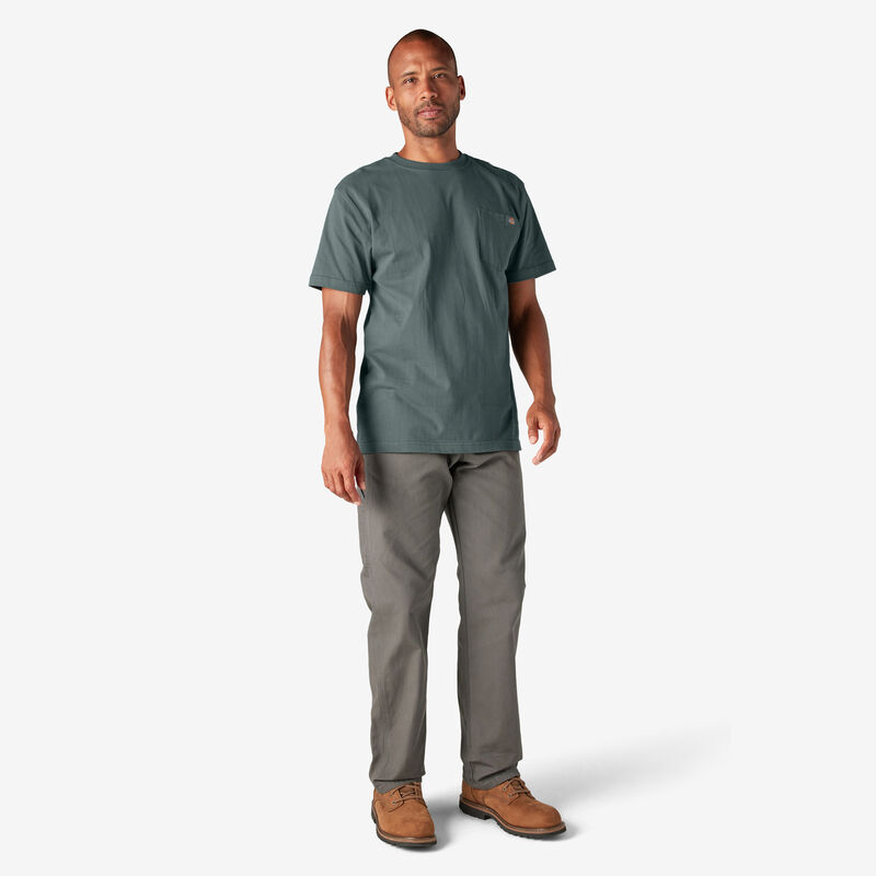 Dickies Heavyweight Short Sleeve Pocket T-Shirt Lincoln Green ID-CZMErvHG