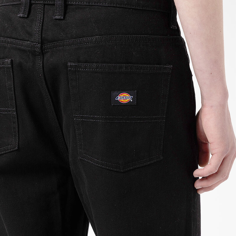 Dickies Thomasville Loose Fit Jeans Rinsed Black ID-CZpXcxXH