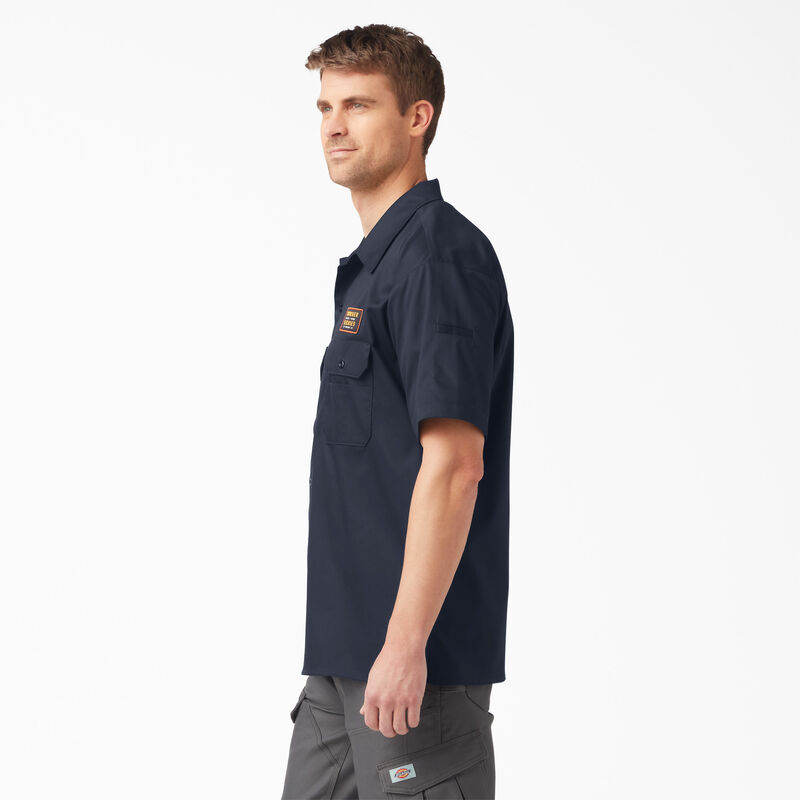 Dickies Traeger x Dickies Ultimate Grilling Shirt Dark Navy ID-Chgz5zPF