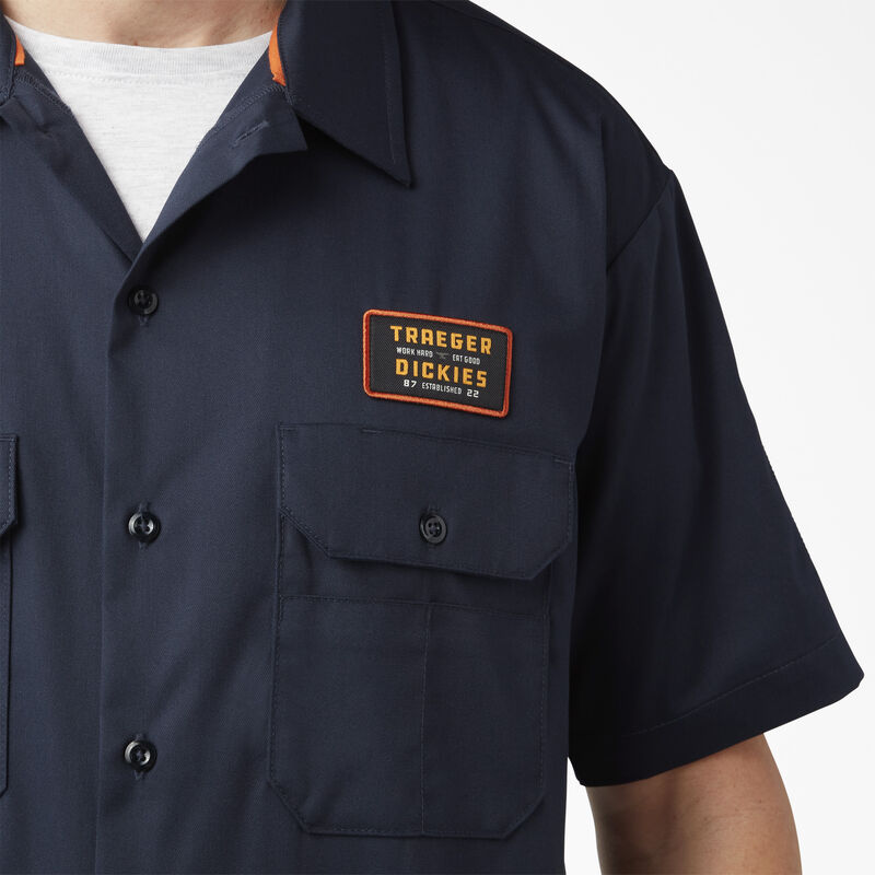 Dickies Traeger x Dickies Ultimate Grilling Shirt Dark Navy ID-Chgz5zPF